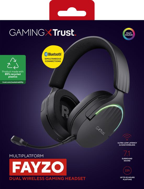 Image du produit Trust GXT 491 Fayzo (Sans fil, Filaire)