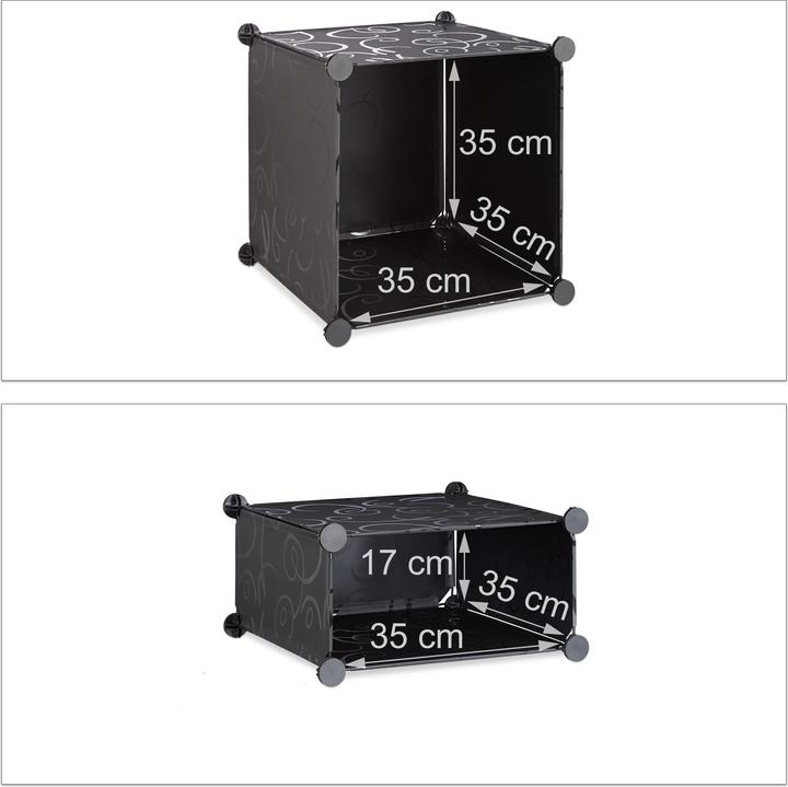 Produktbild Relaxdays Regalsystem (74.5 x 37 x 56 cm)
