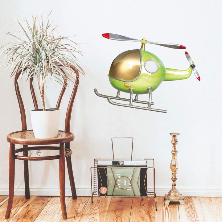Produktbild Trenddeko Michel - Helikopter (100 x 68 cm)