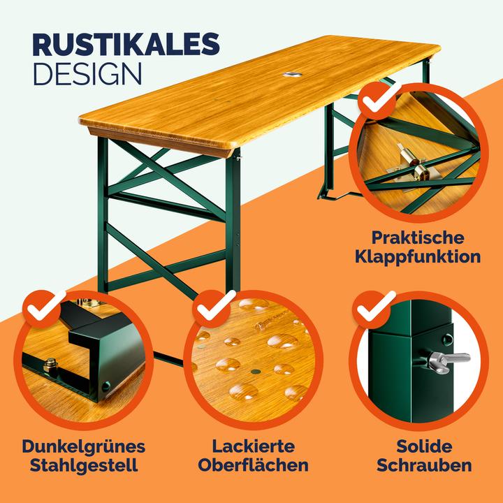 Produktbild Casaria Bierzelttisch (50 cm)