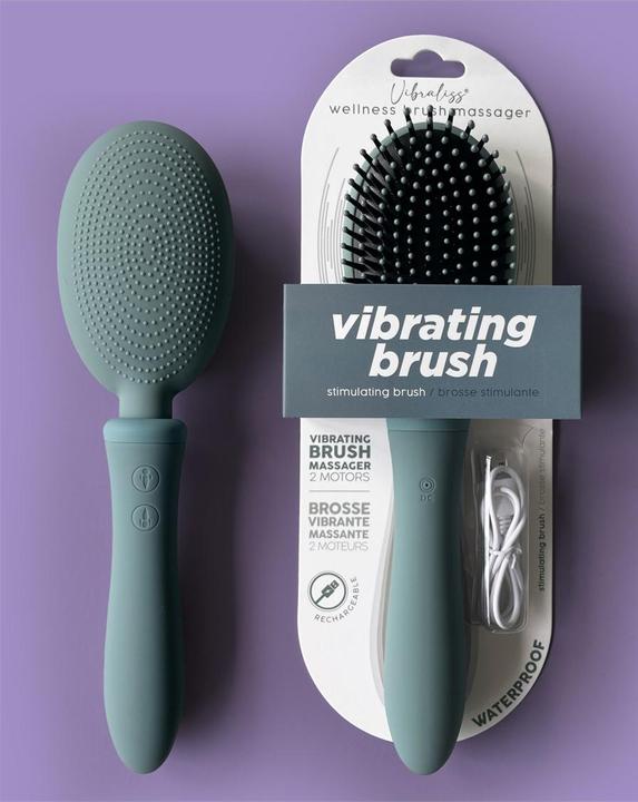 Actual product image Vibraliss Wellness Brush Massager