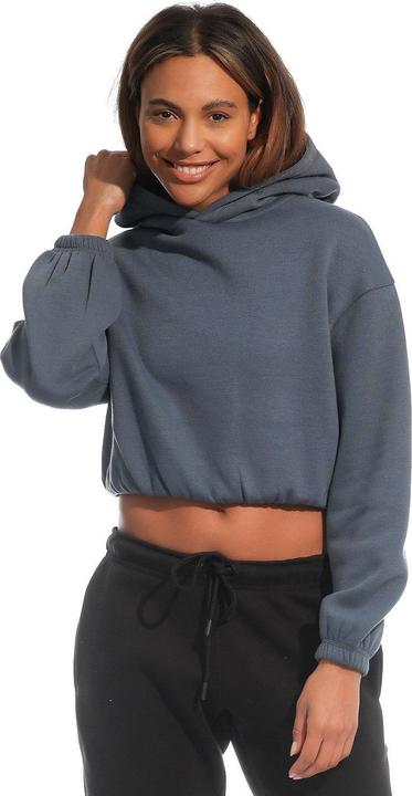 Actual product image Light and Shade Womens/Ladies Cropped Hoodie (M)
