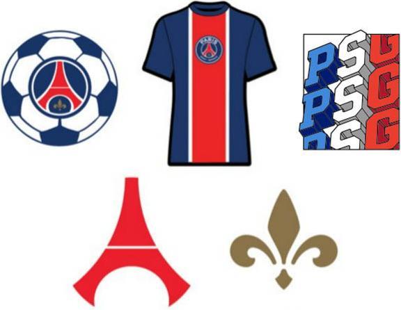 Crocs Paris St Germain/5 Pack (One Size)