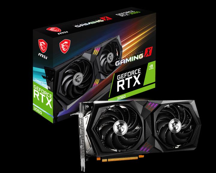Produktbild MSI GeForce RTX 3060 Gaming X 12G (12 GB)