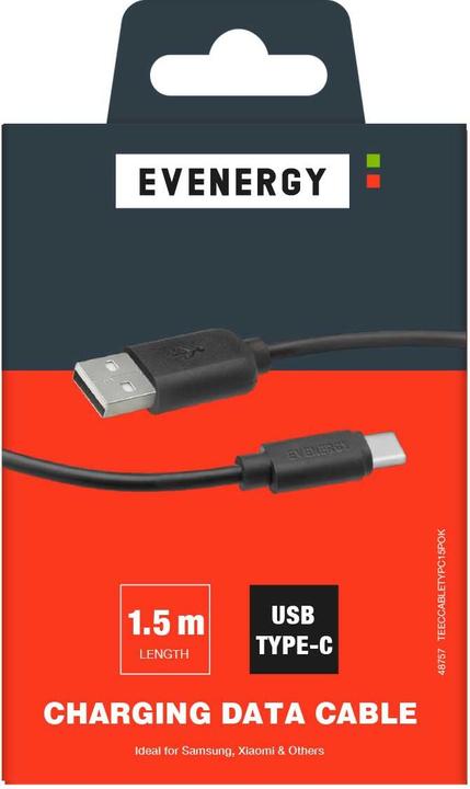 Produktbild Easycell USB charging and data transfer cable - Type C (1.50 m, USB 2.0)