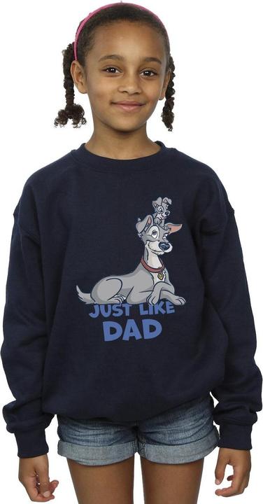 Immagine prodotto Disney Lady And The Tramp Just Like Dad Felpa Ragazze (128)