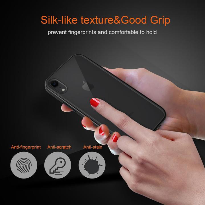 Actual product image Cadorabo Hybrid Matt Cover (Apple iPhone XR)