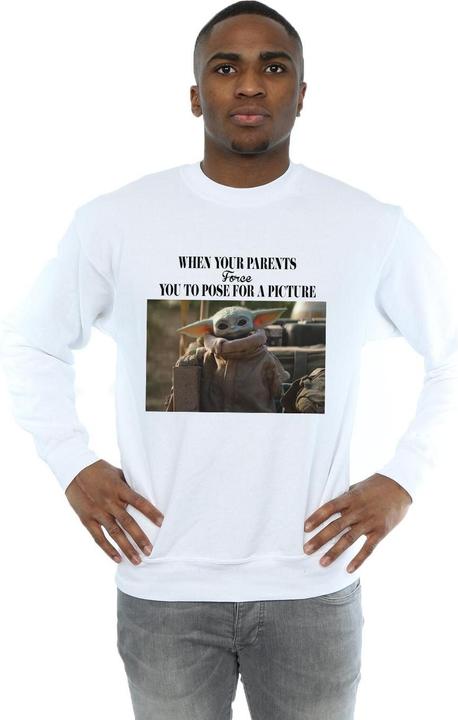 Produktbild Star Wars The Mandalorian Force Picture Sweatshirt (L)