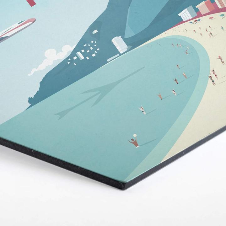 Produktbild Trenddeko Rivers - Rio de Janeiro (75 x 65 cm)