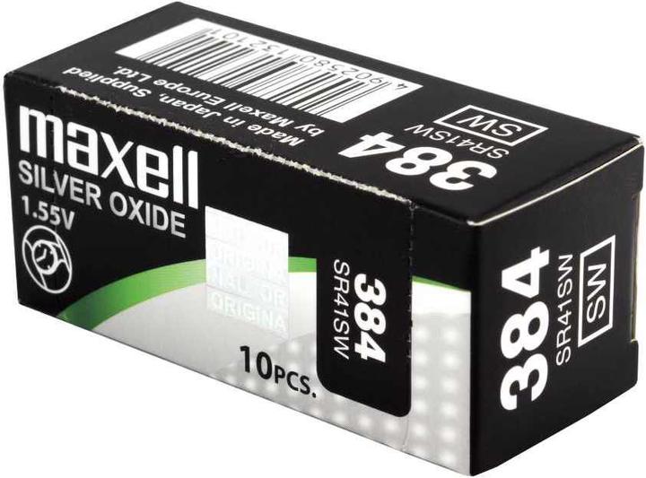 Produktbild Maxell SR41SW (10 Stk., LR41, 45 mAh)