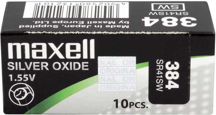Produktbild Maxell SR41SW (10 Stk., LR41, 45 mAh)