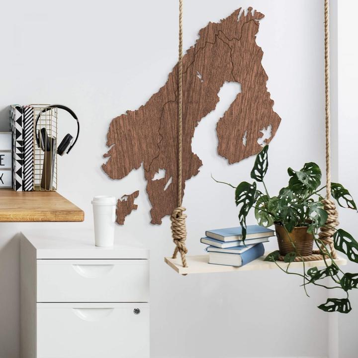 Immagine prodotto Trenddeko Mappa Scandinavia (55 x 69 cm)