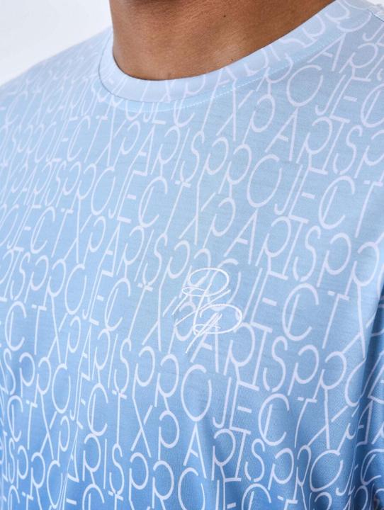 Immagine prodotto Project X Paris t-shirt bicolore con effetto sfumato all-over (XS)