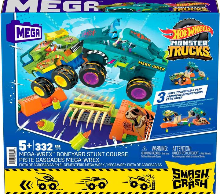 Image du produit Mega Smash 'n Crash Mega-Wrex™ Boneyard Stunt Course