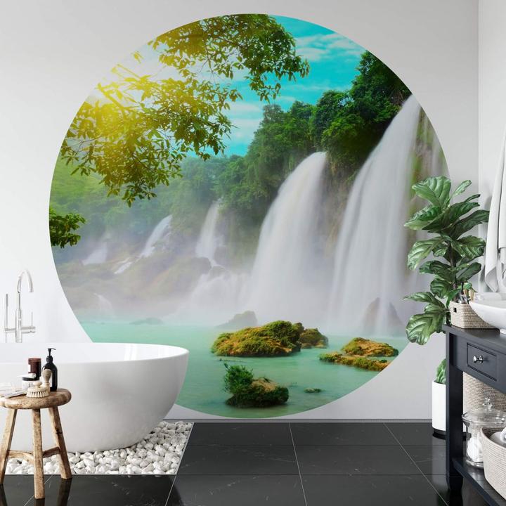 Actual product image Trenddeko Blue Lagoon (Ø 284 cm)