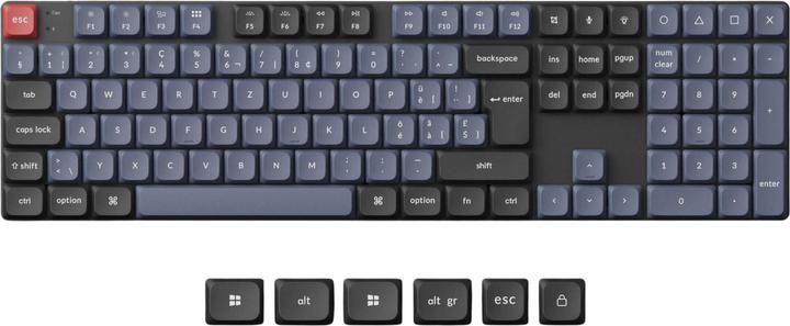 Image du produit Keychron K5 Pro (CH, Filaire, Sans fil)