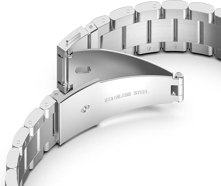 Produktbild Cadorabo Smartwatch Armband (22 mm, Edelstahl, iPhone 7)