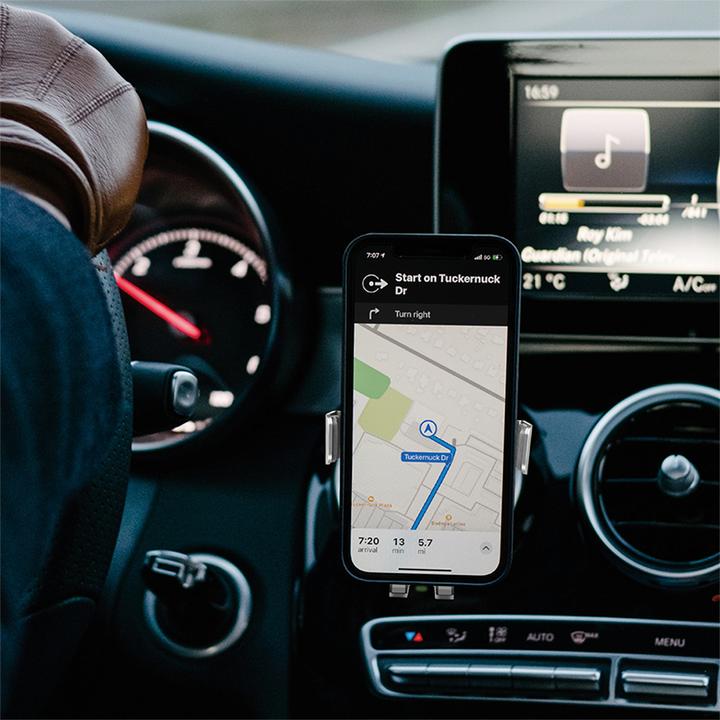 Immagine prodotto LogiLink Base di ricarica wireless per smartphone per la bocchetta dell'aria dell'auto