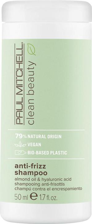 Produktbild Paul Mitchell Shampoo for frizzy and unruly hair Clean Beauty (Anti-Frizz Shampoo) - Volume: 50 ml (50 ml, Flüssiges Shampoo)