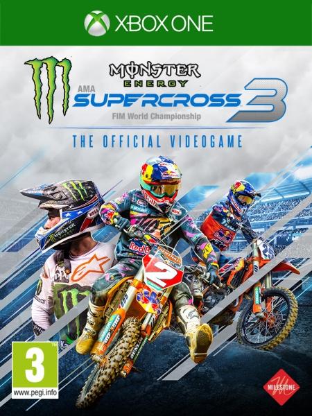 Plaion Monster Energy Supercross 3 - The Official Videogame (Xbox One X, Xbox Series X, EN)