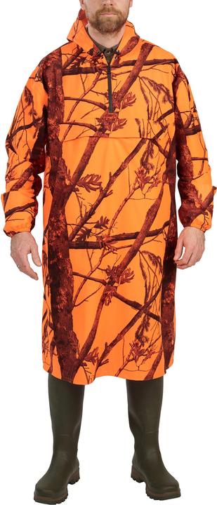 Produktbild Solognac Regenponcho 500 camouflage / orange