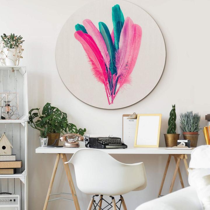 Image du produit Trenddeko Bouquet de plumes (Ø 120cm)