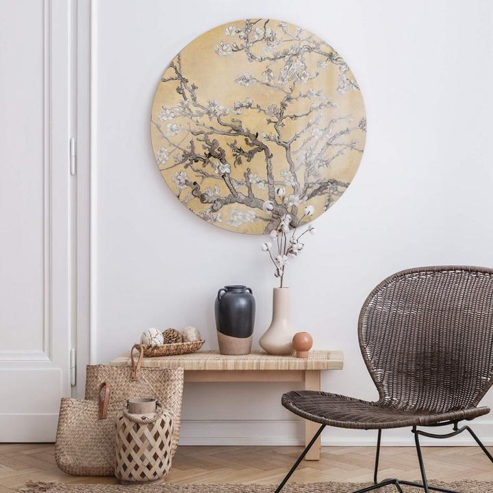 Image du produit Trenddeko van Gogh - Crème à la fleur d'amandier (Ø 50 cm)