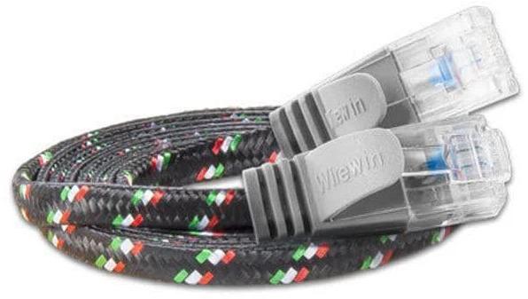 Image du produit Wirewin Câble réseau avec gaine en nylon (UTP, CAT6, 0.25 m)