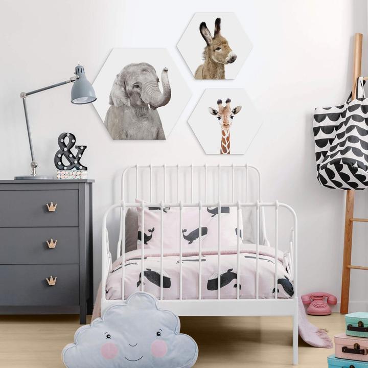 Image du produit Trenddeko Bébé girafe (35 x 30 cm)