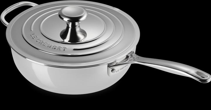 Immagine prodotto Le Creuset 3 strati Plus (24 cm, Padella per friggere, Acciaio inossidabile)