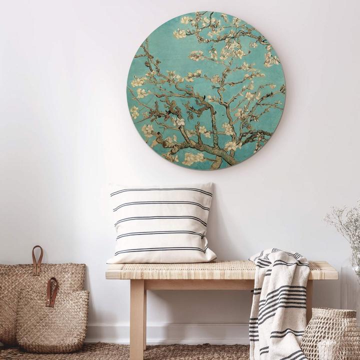 Immagine prodotto Trenddeko van Gogh - Fiori di mandorlo (Ø 30 cm)