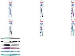 Immagine prodotto Herlitz Penna a sfera my.pen nero bianco argento (Nero, Bianco, 1 x)