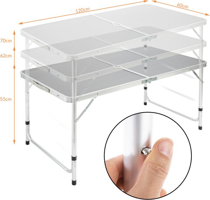 Actual product image Casaria Camping table