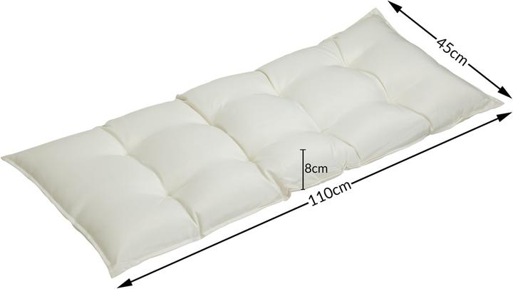 Immagine prodotto Detex Cuscini per sedie (110 x 45 x 8 cm)