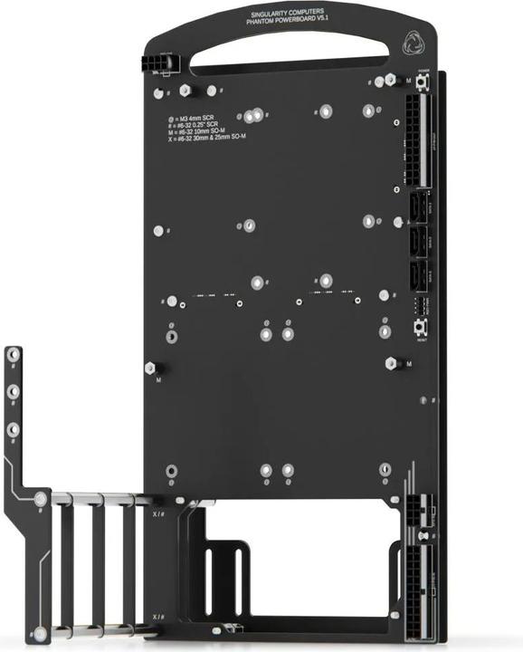 Immagine prodotto Singularity Computers Alloggiamento Phantom ITX / DTX (DTX, Mini-ITX)
