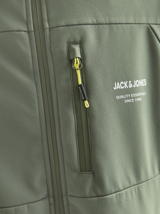 Immagine prodotto Jack & Jones JACK&JONES PLUS JJTHEO SOFTSHELL JACKET PLS Heren Jas - Agave Green (4XL)