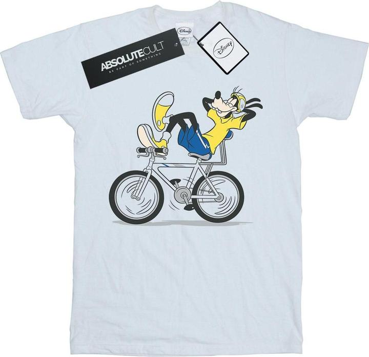 Actual product image Disney Womens/Ladies Goofy Tour De Goofy Cotton Boyfriend T-Shirt (3XL)