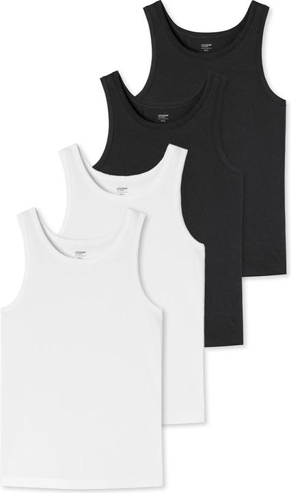 Produktbild Uncover by Schiesser 4er Pack Basic Unterhemd / Tanktop (S)