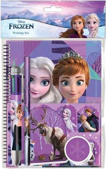Disney Frozen - Writing set A5 (119406128) (A5, À rayures, Non contraignant)