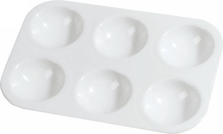Actual product image You Nails Color gel mixing palette (Nail lutensil, White)