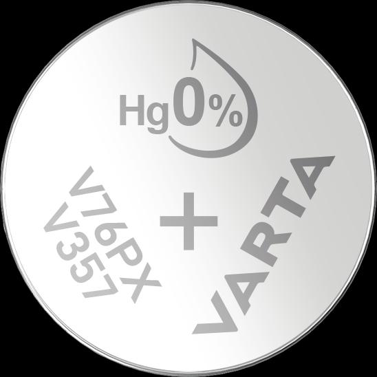 Actual product image Varta Electronics V76PX (1 pcs., SR44, 145 mAh)