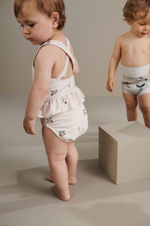 Actual product image Liewood Amara Peach Sea Shell swimming costume (86)