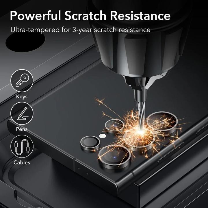 Produktbild Screenguard Kameraschutz Samsung Galaxy S24 Ultra Lens Protector (1 Stück, Samsung Galaxy S21)