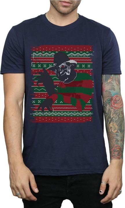 Produktbild Absolute Cult Christmas Fair Isle TShirt (XL)