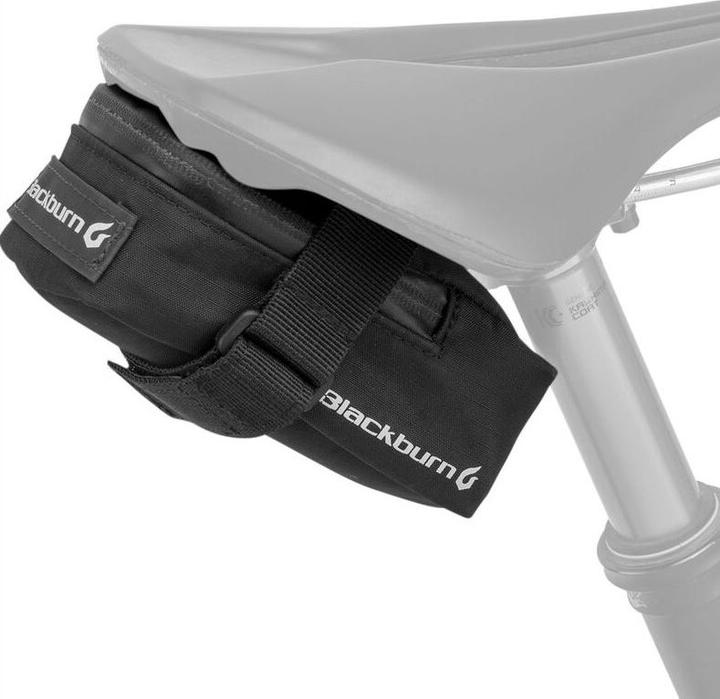 Produktbild Blackburn Grid Mtb Seat Bag Schwarz, Wasserdicht, Reflektierend (Gepäckträgertasche)