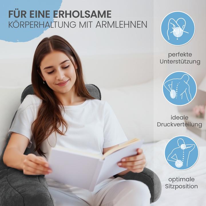 Image du produit Aktivshop Coussin de dossier (50 x 90 x 67 cm, 40 x 76 x 46 cm)