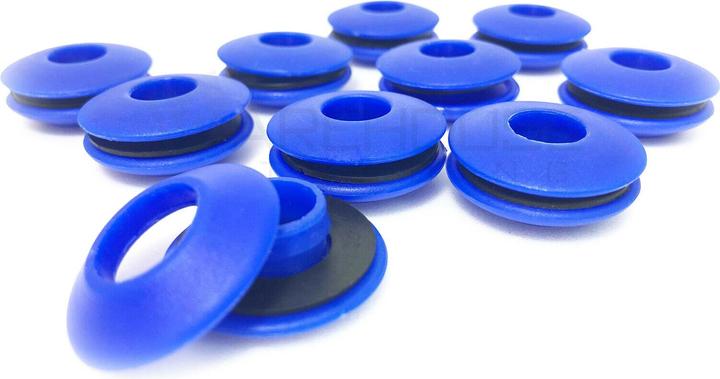 Image du produit Oeillets de bâche, bleu - 10 pièces