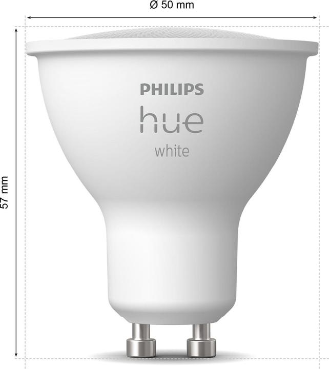 Productafbeelding Philips Hue 4,2W GU10 1P (GU10, 4.20 W, 400 lm, 1 x, E)
