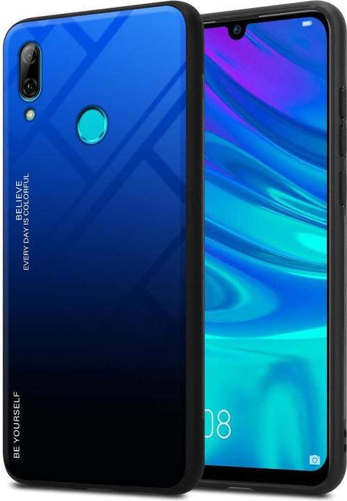 Image du produit Cadorabo Couverture en verre TPU 2 couleurs (Huawei P Smart+ (2019))