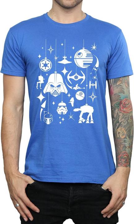 Immagine prodotto Star Wars Christmas Decorations Maglietta Uomo (XL)